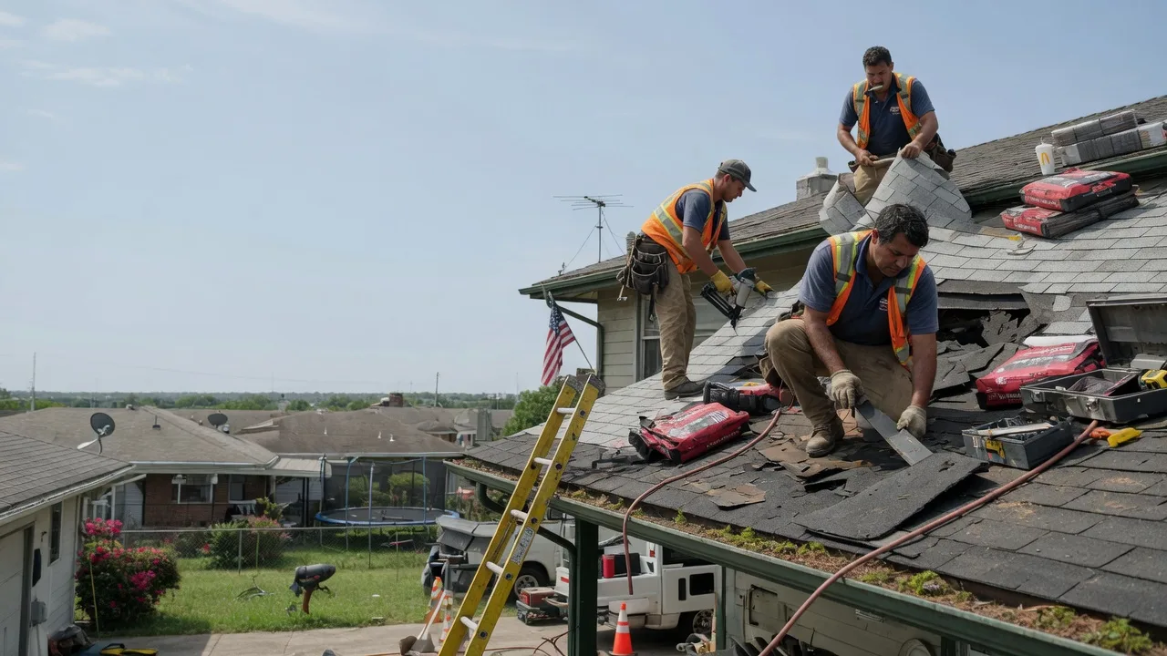 Roof Repair in Burkettsville, OH near me